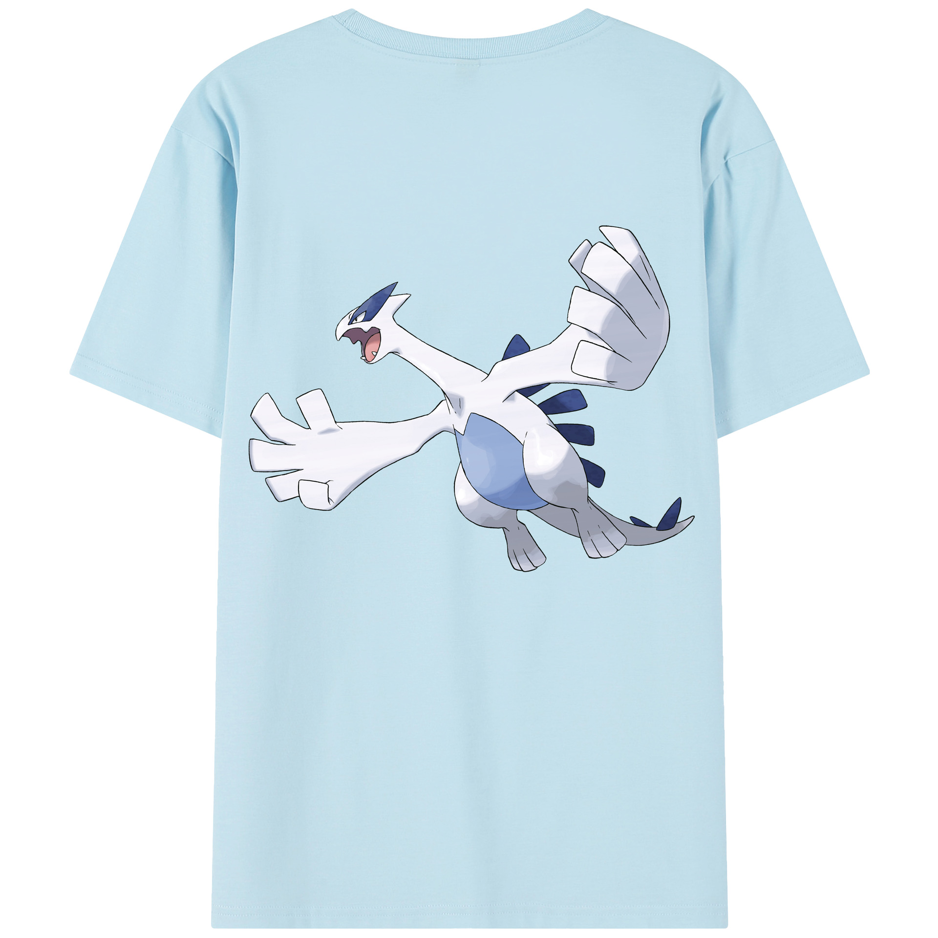 （画像用） ポケットモンスター Pokémon 綿100％半袖Tシャツ（背面プリント）